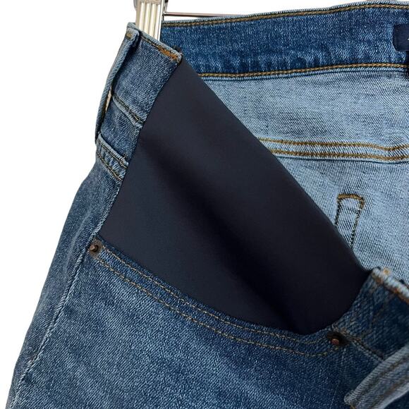 J. Crew Denim Maternity Shorts Size 32 Style BF779 - Picture 4 of 12